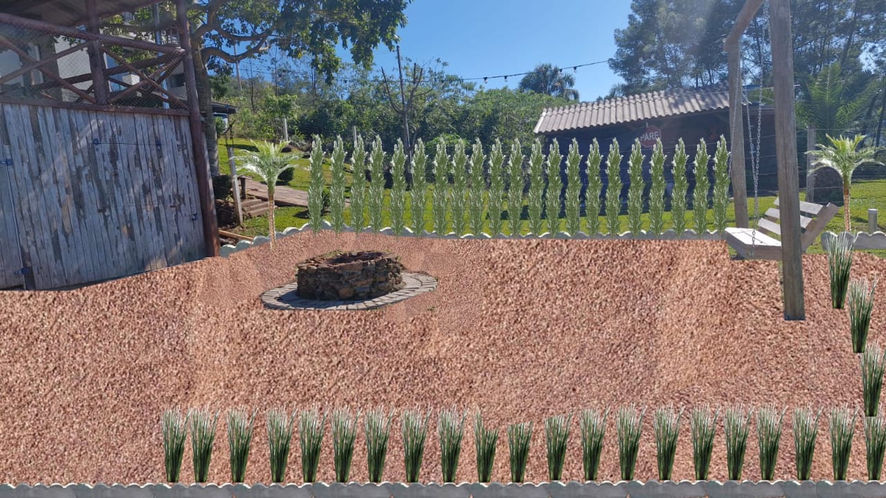 foto de um projeto de jardim